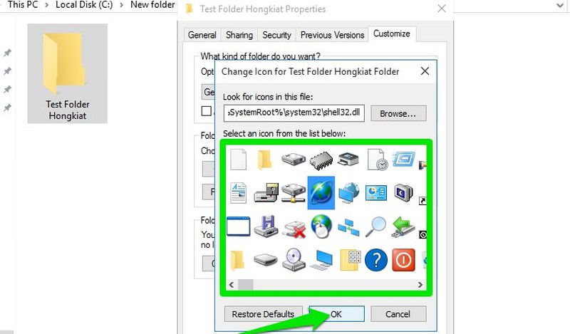 windows file folder icon