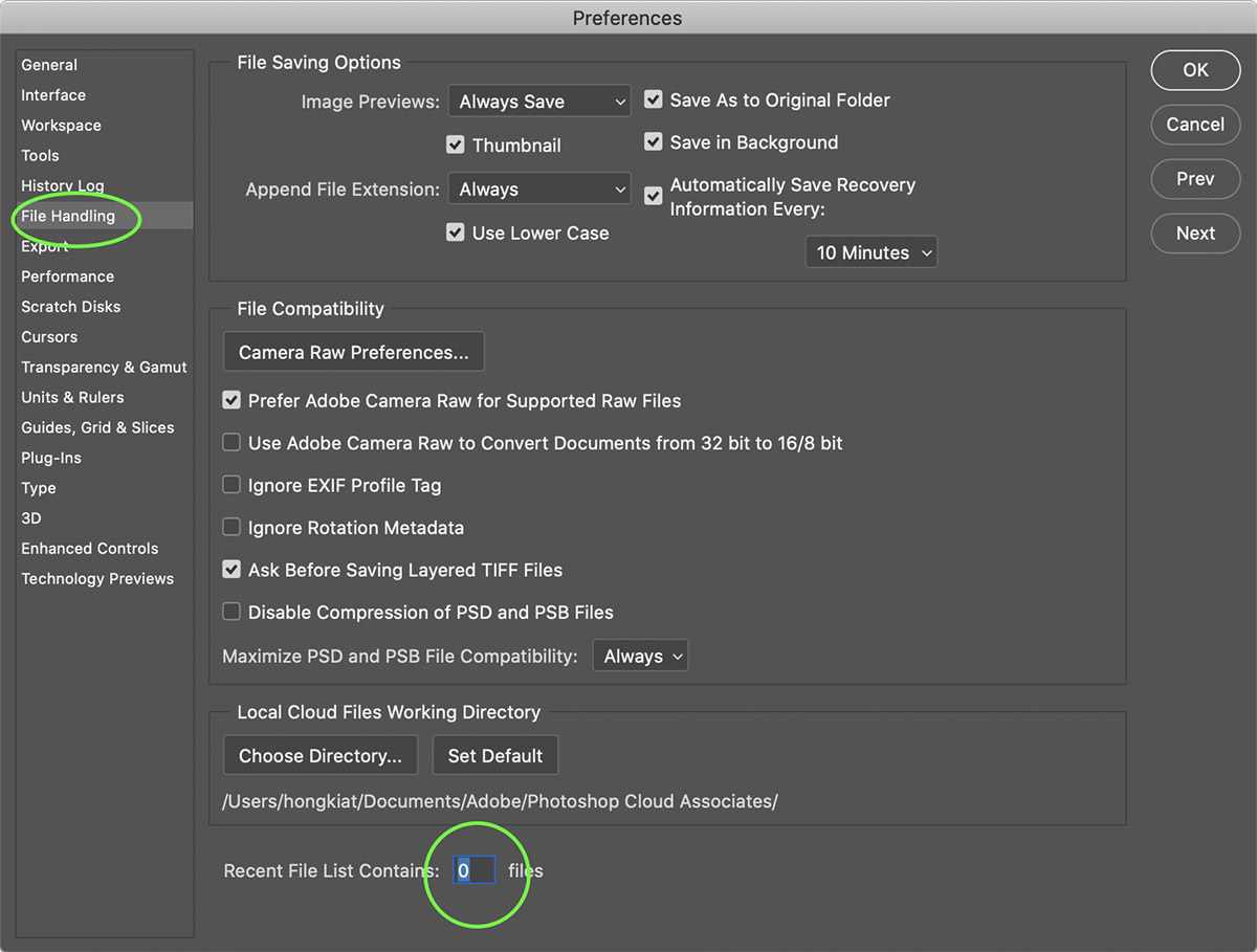 file handling zero files