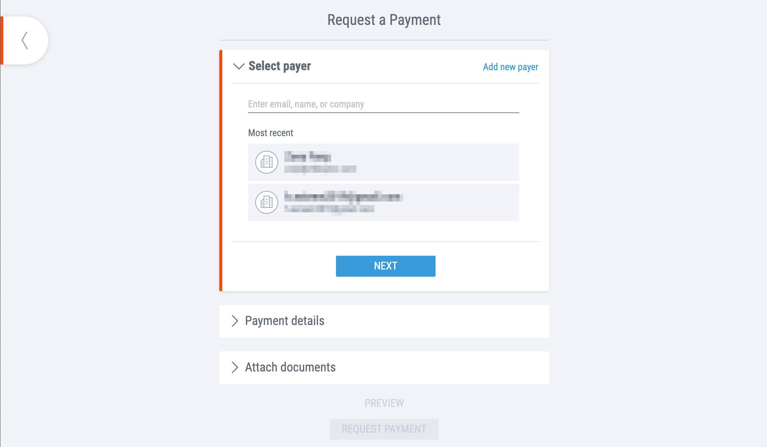 Payoneer existing client