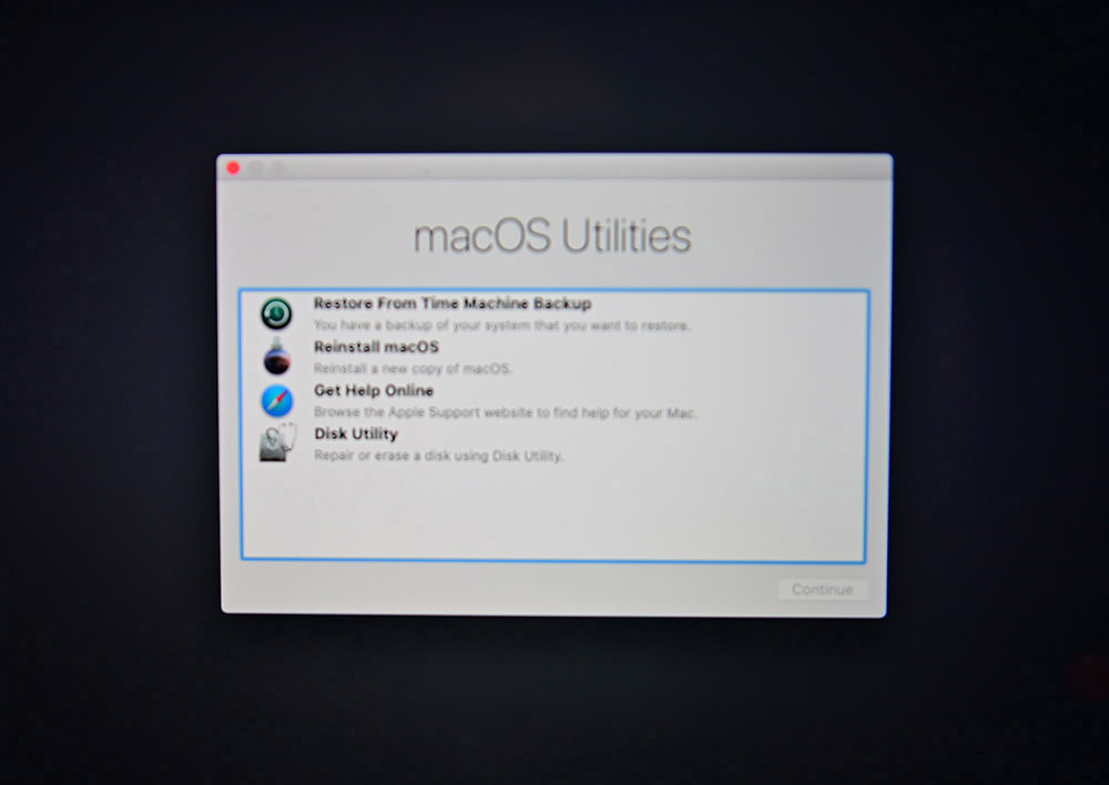 mac os password recovery