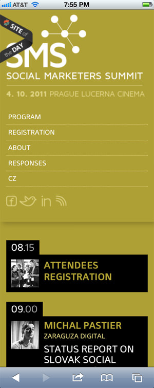 Social Marketers Summit official mobile site