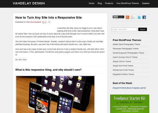 Guide on making any website responsive