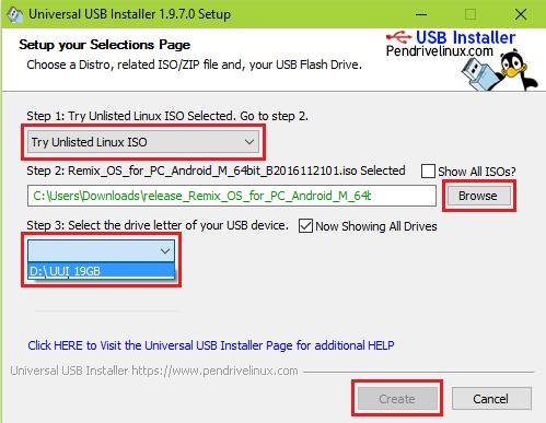 Universal USB Installer