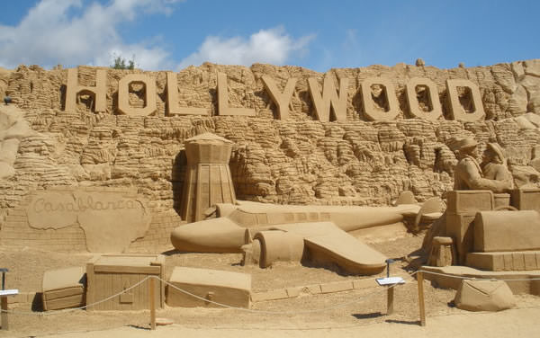 sand castles and sculptures