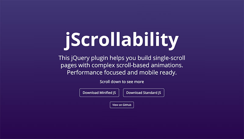 25 Javascript Libraries For Cool Scrolling Effects