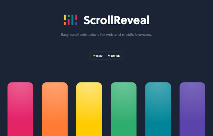 scroll reveal