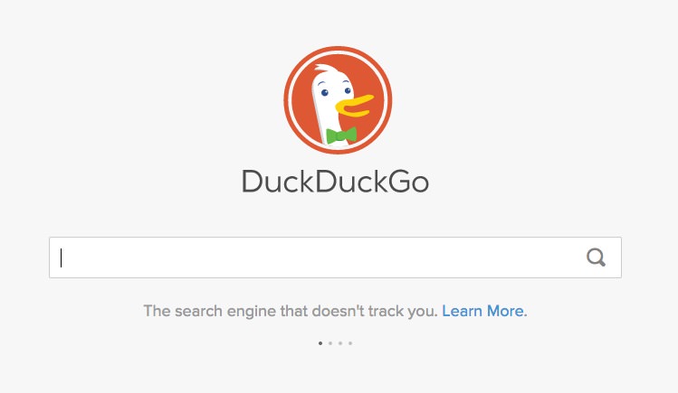 duckduckgo search box