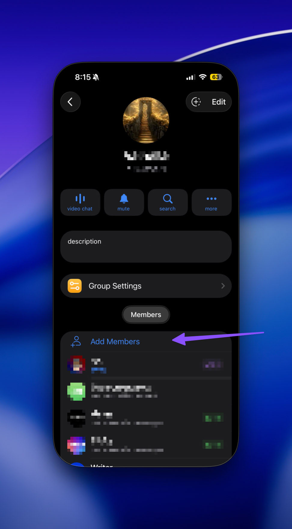 Add members to Telegram group