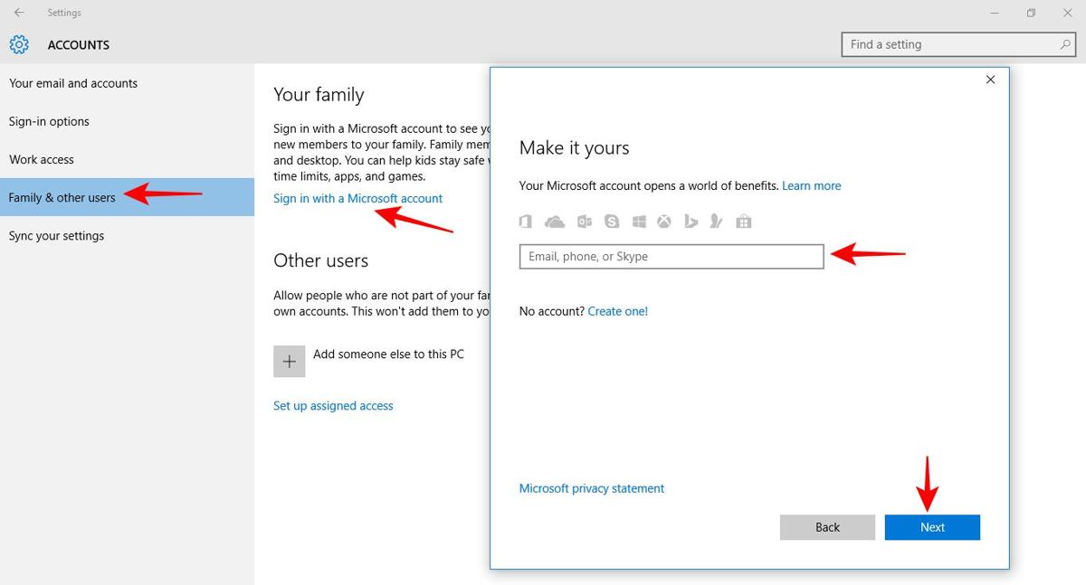 How to Add Family Members to a Windows PC and Manage What Your