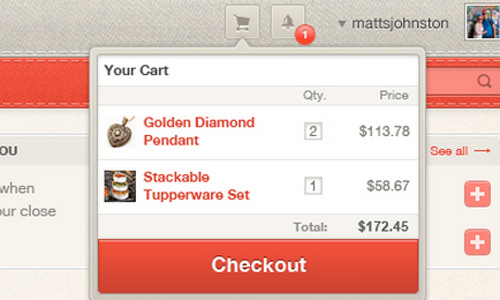 60个购物车UI,助您一臂之力 60个购物车UI,助您一臂之力