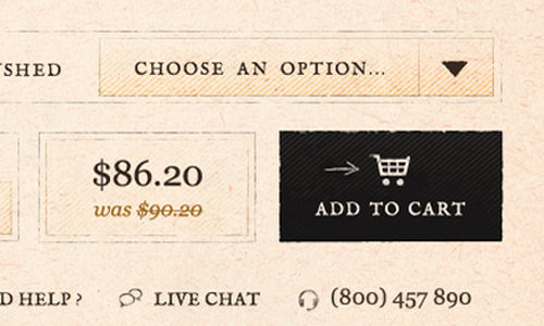 60个购物车UI,助您一臂之力 60个购物车UI,助您一臂之力