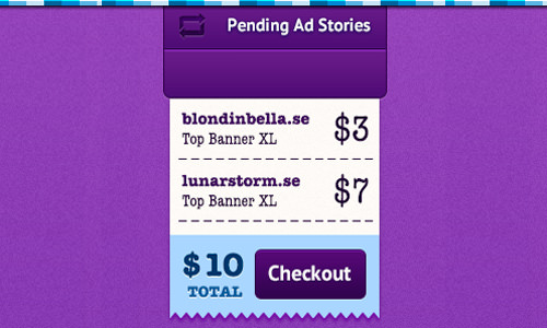 60个购物车UI,助您一臂之力 60个购物车UI,助您一臂之力