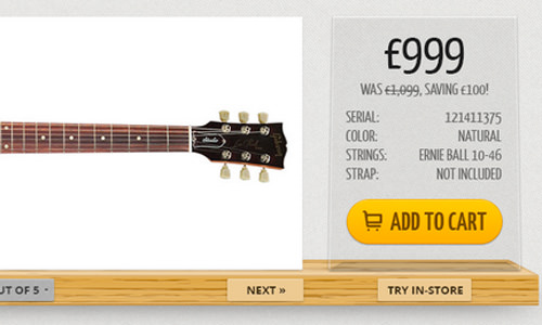 60个购物车UI,助您一臂之力 60个购物车UI,助您一臂之力