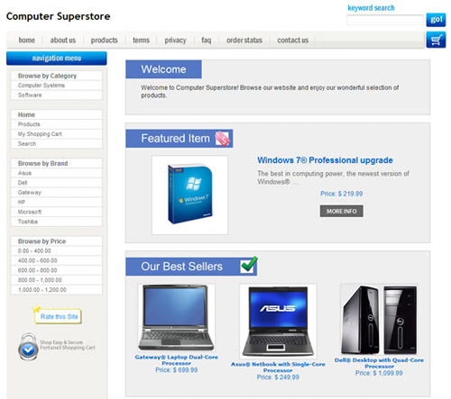 website in php free download