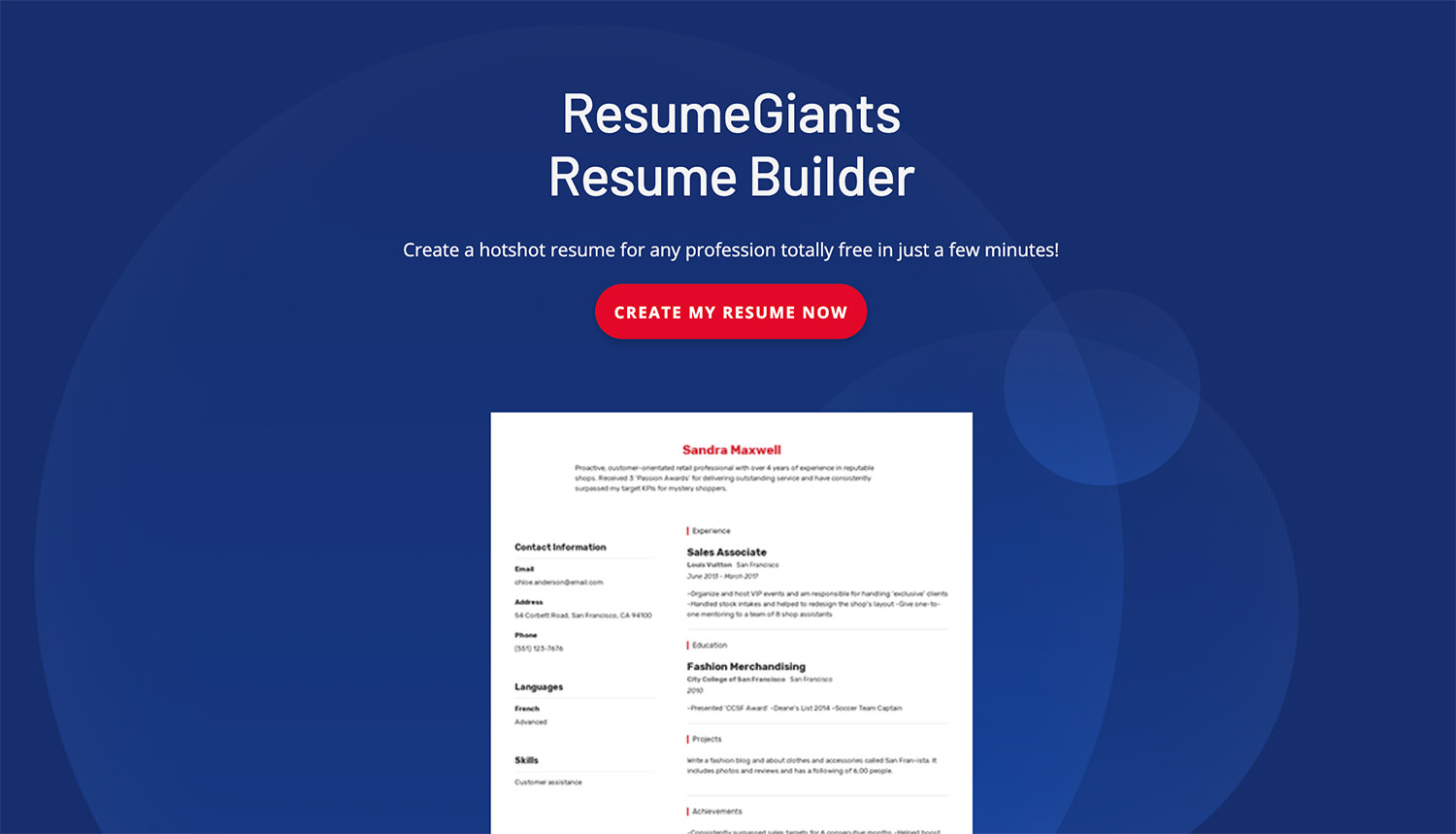 15 Free Tools to Create Professional Resumes - Hongkiat