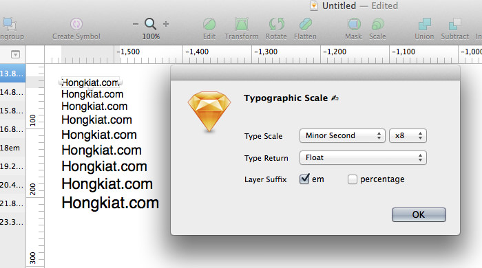 Typographic Scale