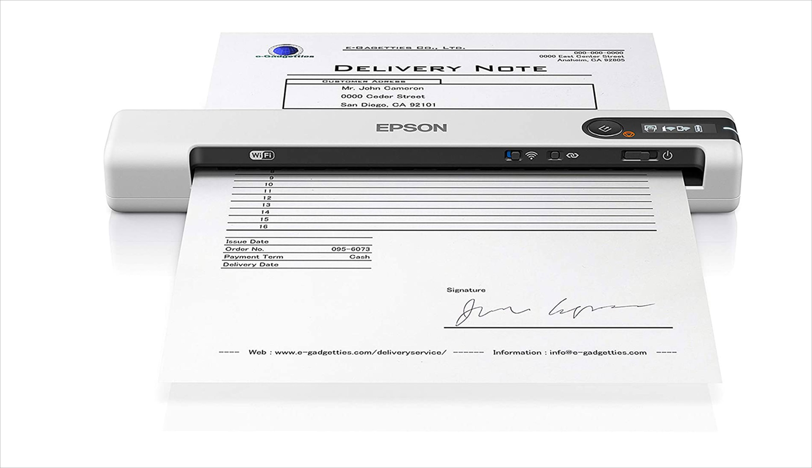 Epson DS-80W Document Scanner