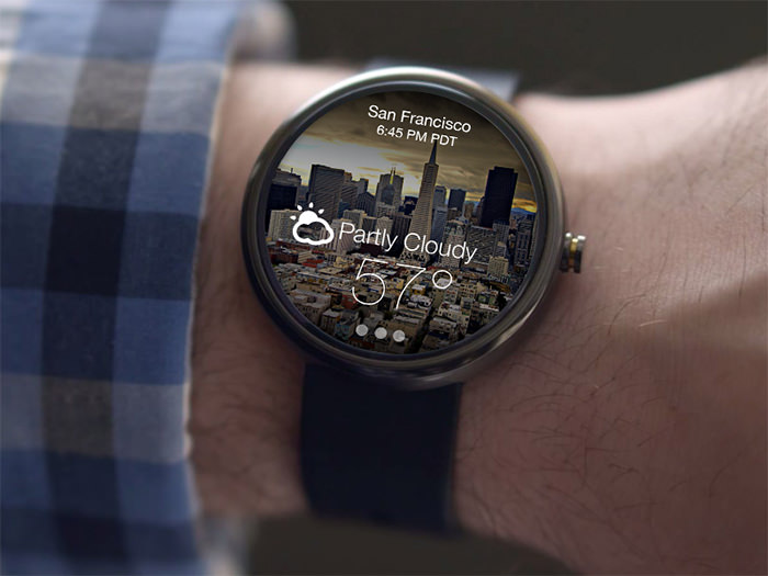 smartwatch UI