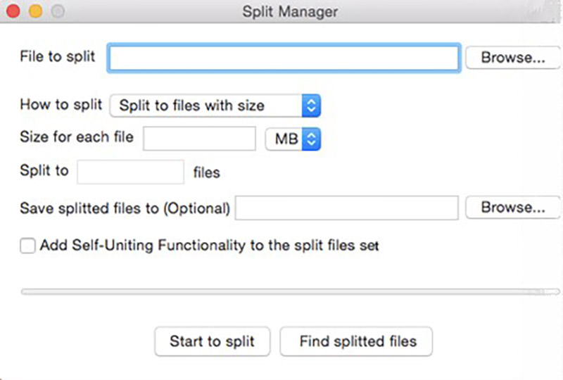 split xml mac