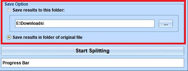 split xml windows