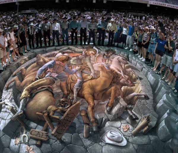 Horses 3d art