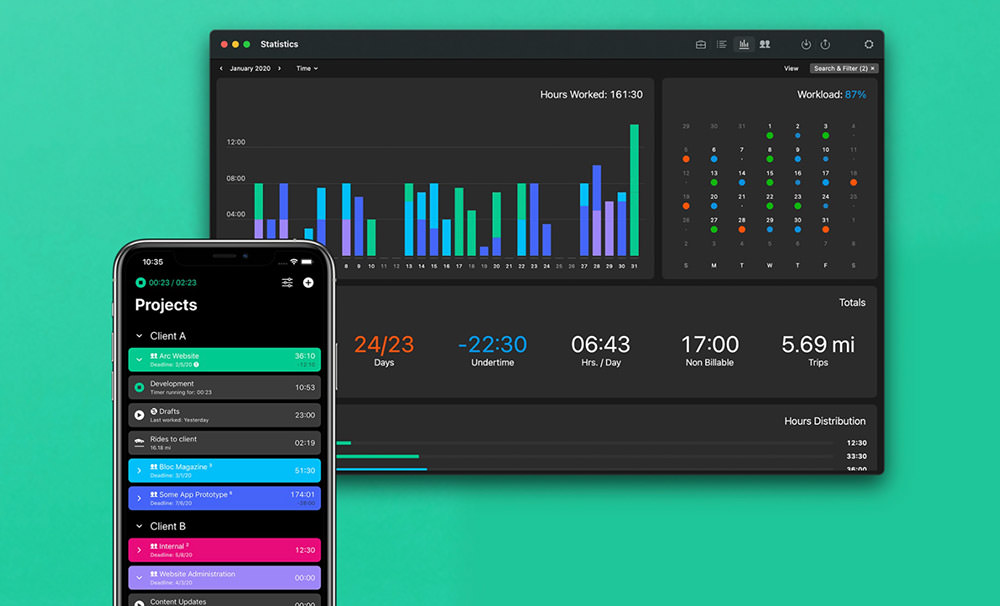 lance time tracking app