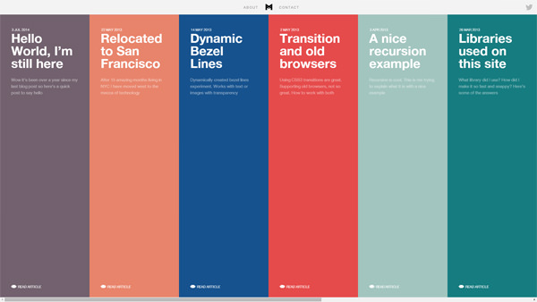 20 Gorgeous Examples Of Timeline In Web Design For Inspiration - Hongkiat