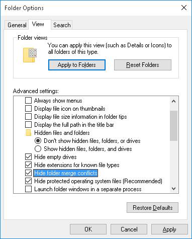 Configure File Explorer Settings