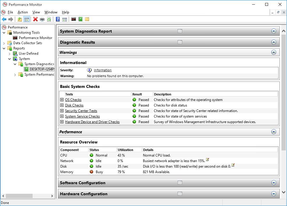 Use Performance Monitor