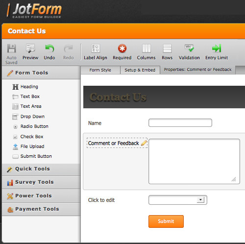 5个免费工具,用于在线构建HTML表单 5个免费工具,用于在线构建HTML表单