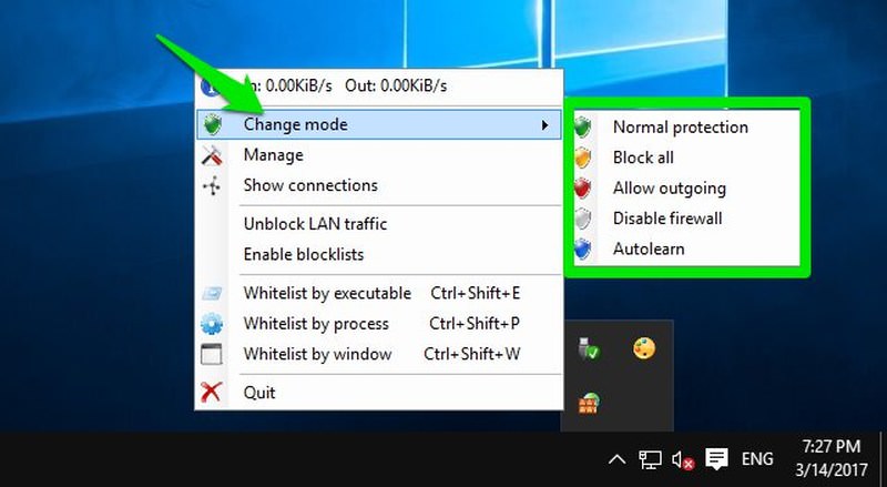 tinywall vs. windows firewall control