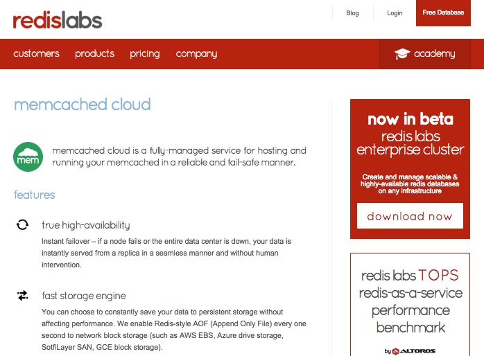 memcached cloud