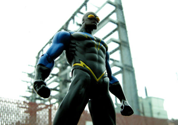 Black Vulcan toy figure