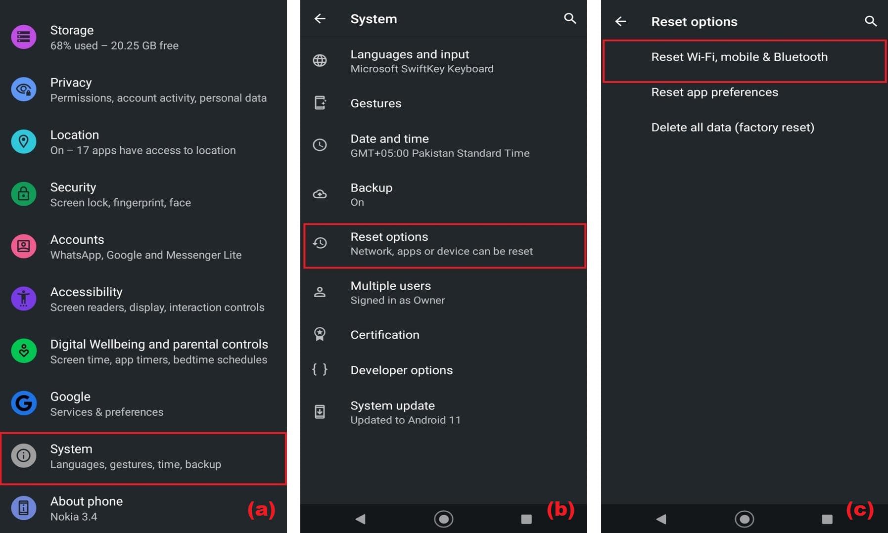 troubleshoot android wifi issues