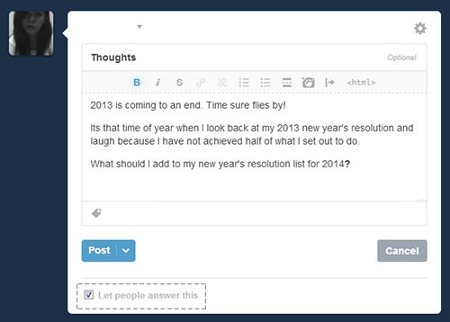 A while back I posted about how this shows up on Tumblr search, now it appears on Tumblr blogs so I want to use archive on a blog, I have to sign