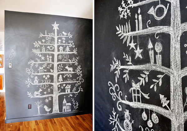 Chalkboard Christmas Tree