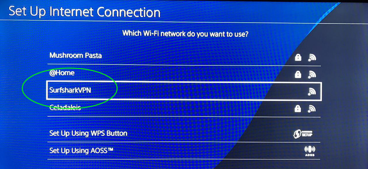 vpn wifi playstation