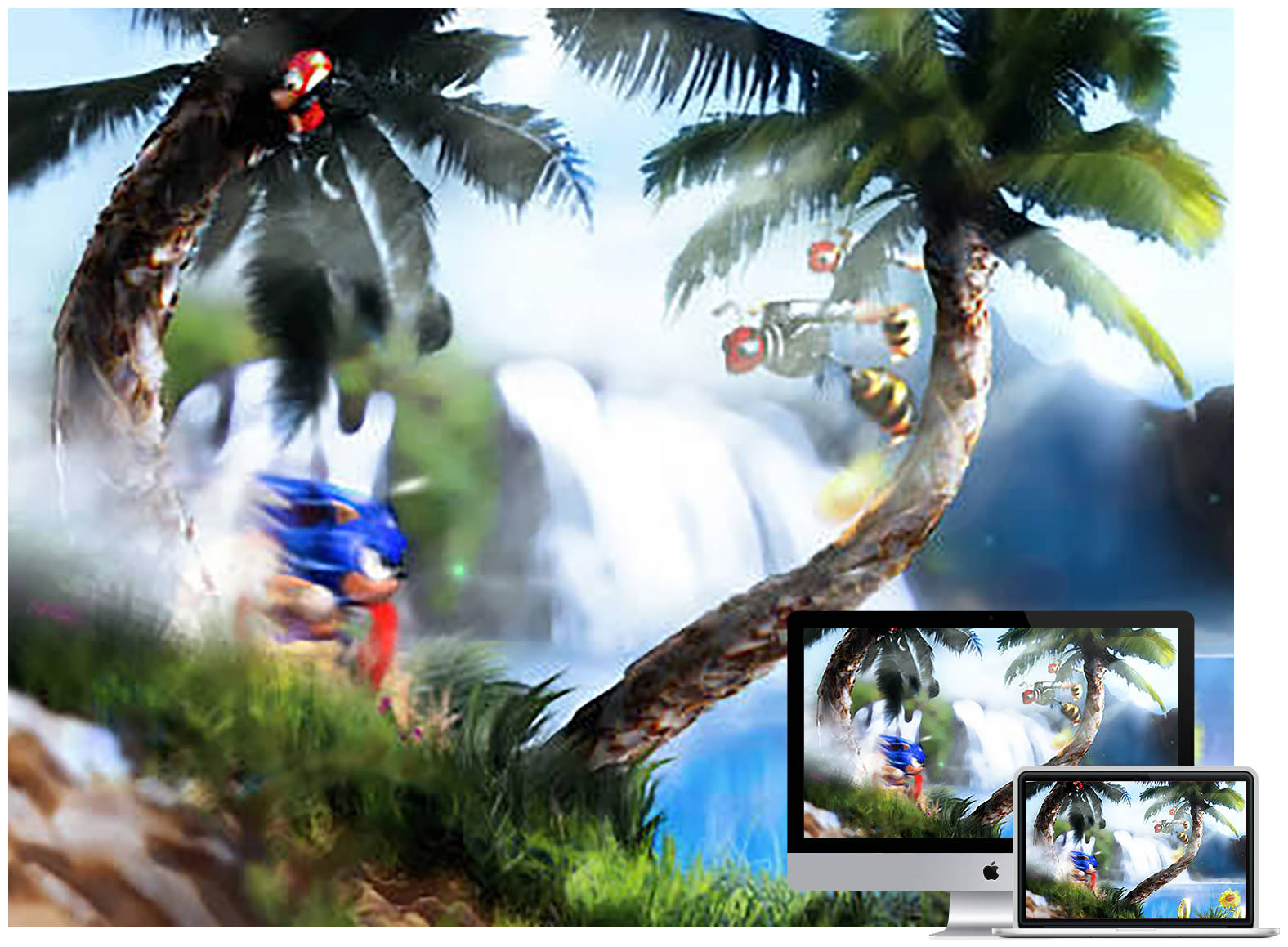 Green Hill Zone Wallpapers - Wallpaper Cave