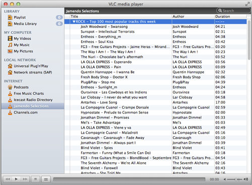 VLC Internet Radio