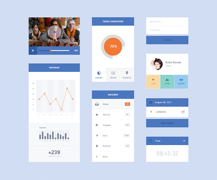 Flat UI Kit