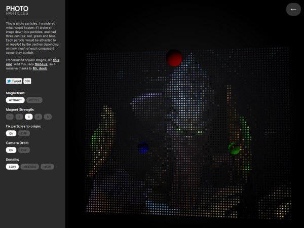 particle designer webgl