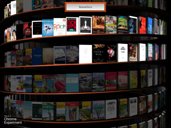 webgl bookcase