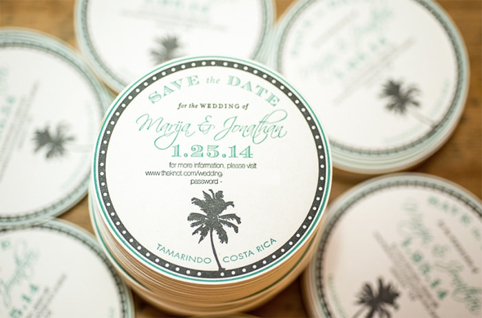 wedding coaster design