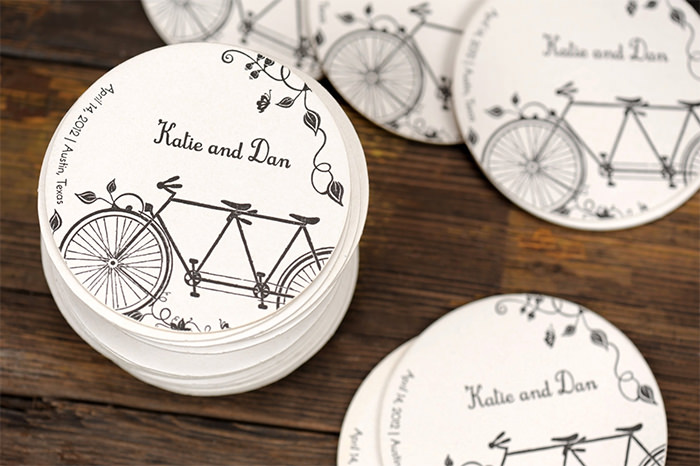 wedding coaster design