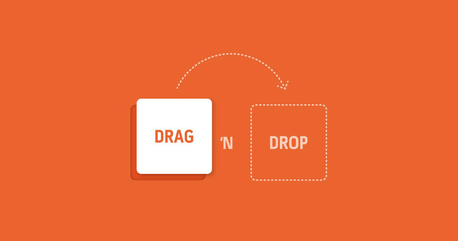 drag and drop