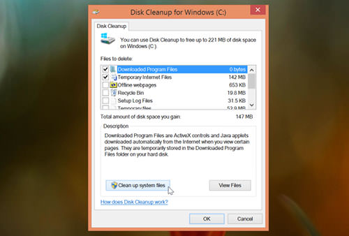 delete old windows file