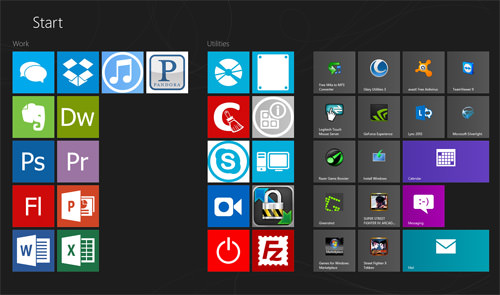 Windows 8 Start