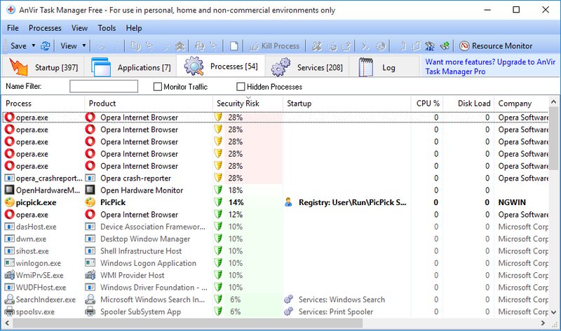  Saya langsung menyukai manajer kiprah Anvir alasannya penekanannya yang besar pada keamanan Alternatif untuk Windows Task Manager pada Windows 10