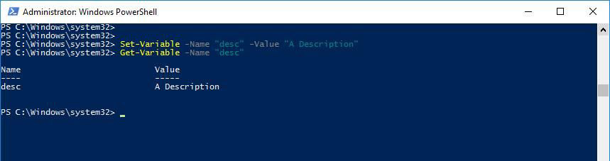 windows power shell command