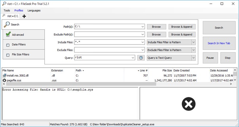 third party file search for windows 10